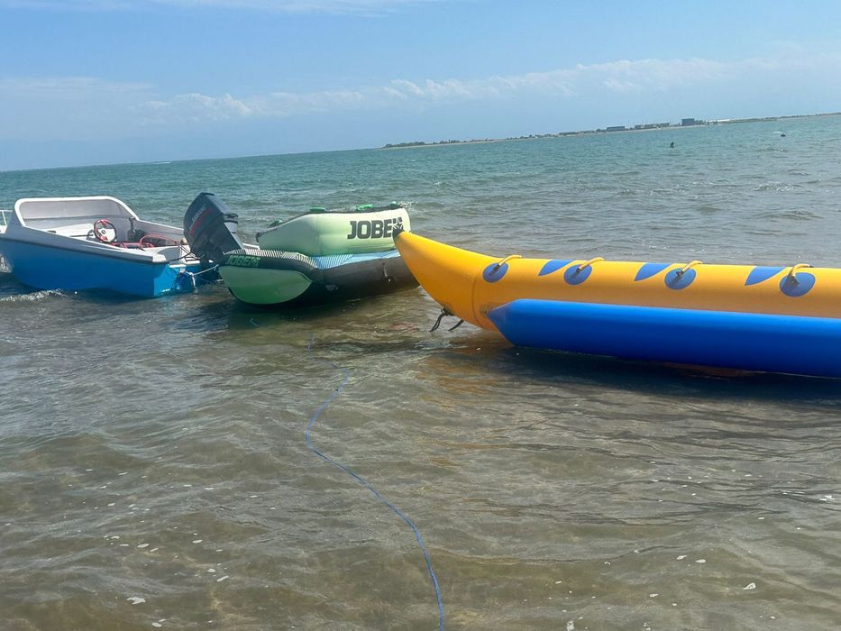 Лодка и гидроцикл