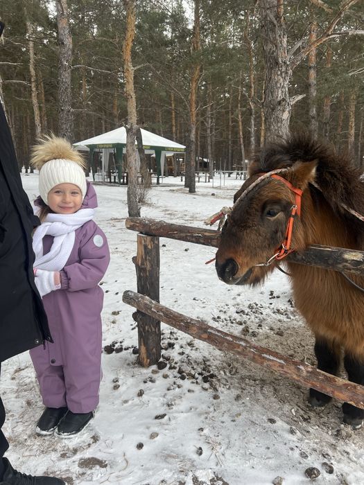 Комбинезон зимний на девочку