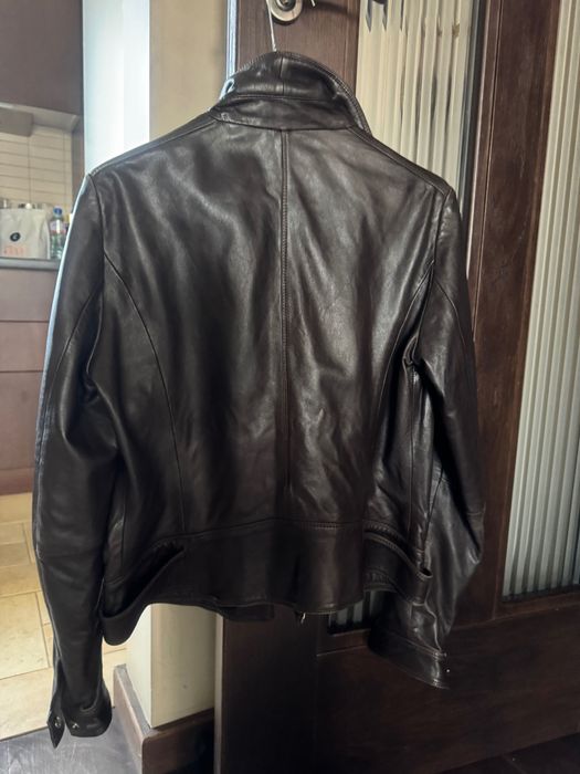 Massimo Dutti кожено дамско яке - размер М