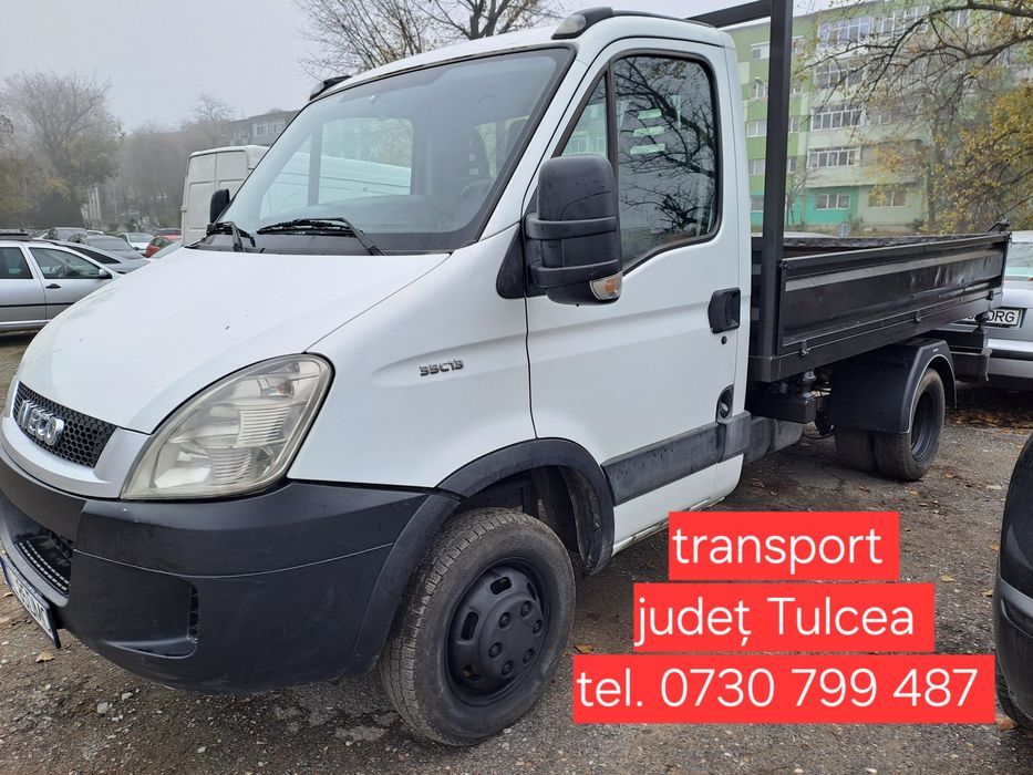 Transport Tulcea - transport basculabil 3.5 tone