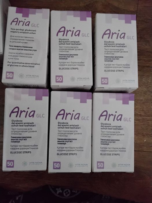 Aria тест полоски