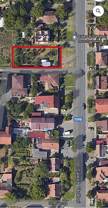 Teren 540 mp - Arad str. 6 Vanatori