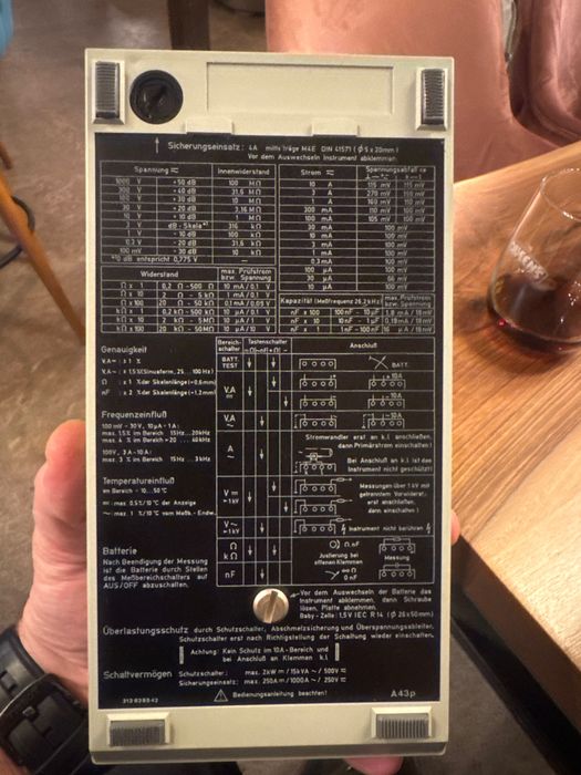 Мултиметър UNIGOR A43P