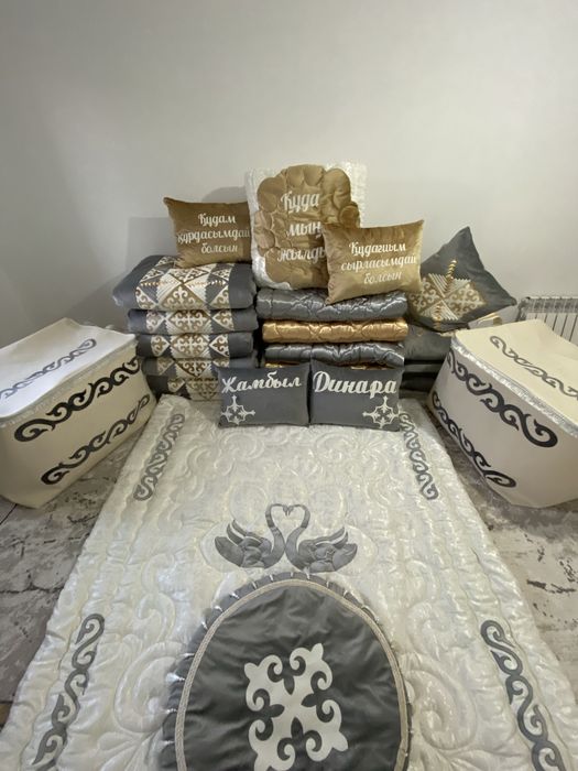 Қыз жасауы Құрақ көрпе Махаббат көрпе Реставрация Алматы