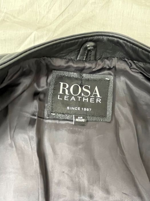 Мъжко кожено яке ROSA LEATHER – естествена кожа, ръчна изработка