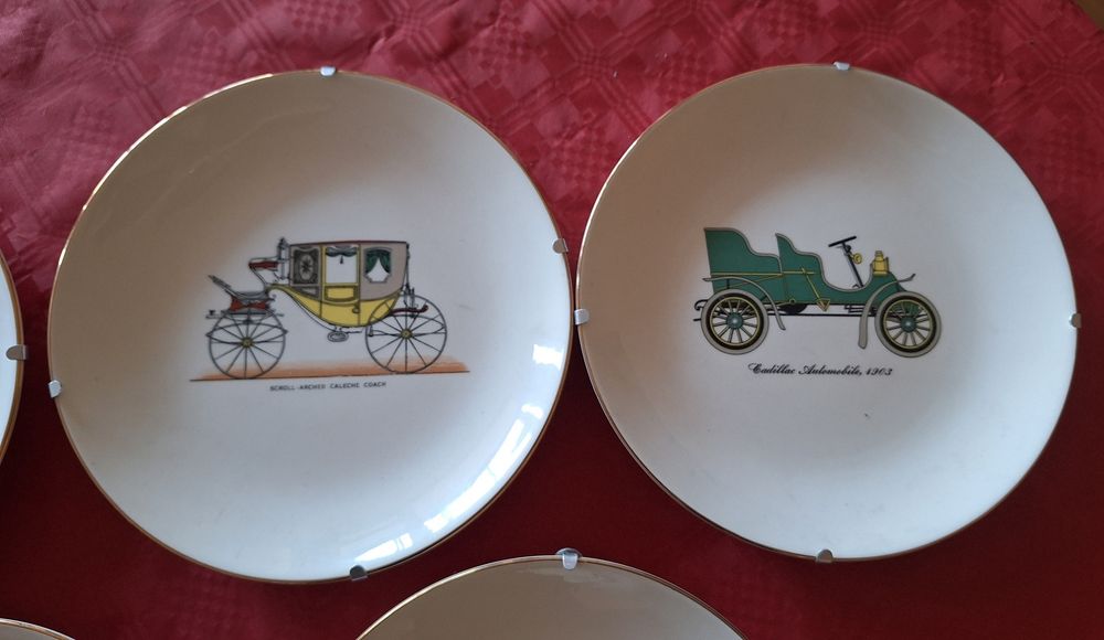 Retro auto - farfurii