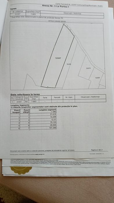 Teren 7800 mp Sat Luncsoara