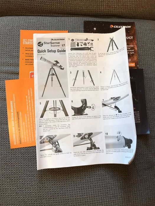 Телескоп Celestron 80/900 StarSense Explorer LT 80 AZ