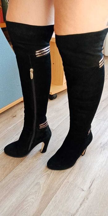 Сапоги зимние натуралка