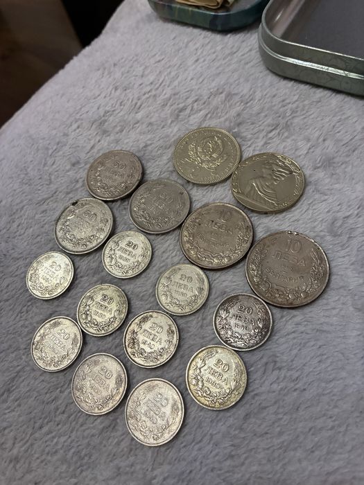 23 стари Български монети 1882-1943