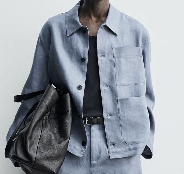 Jacheta de in 100% Zara
