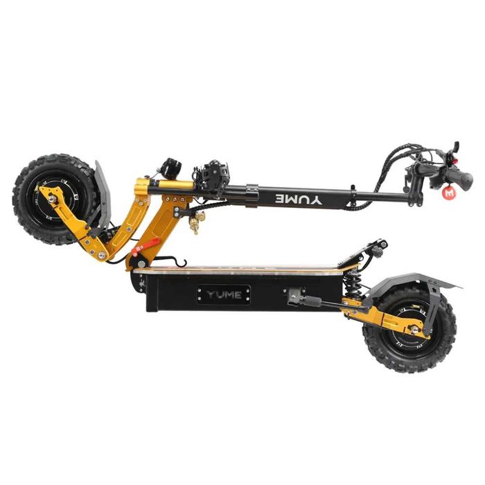 Електрическа тротинетка YUME X11+ – 6000W 60V 27Ah 80 км/ч ДО 90 КМ ПРОБЕГ