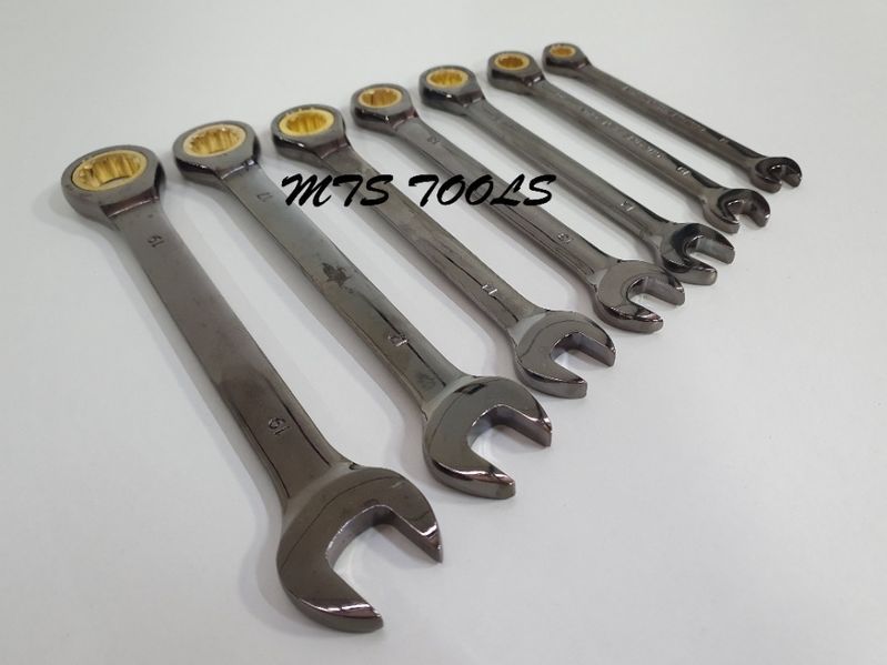 Set chei combinate cu clichet 8-19 mm 7 piese