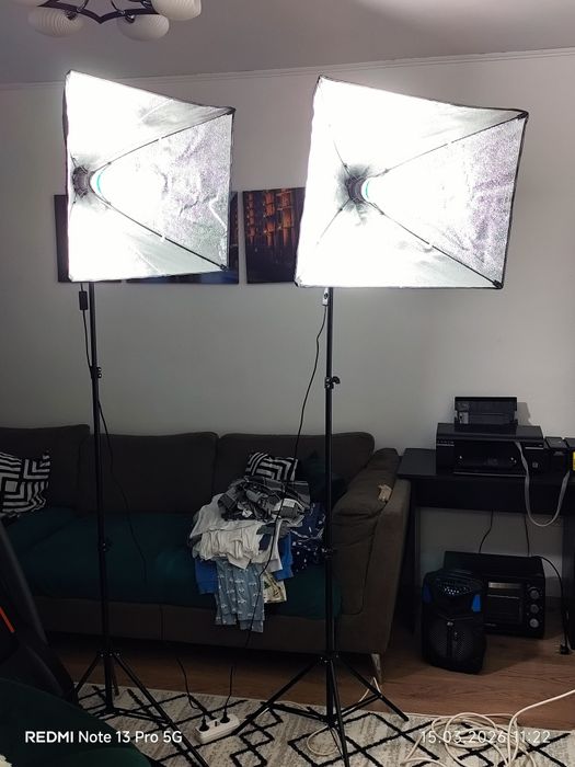 Softboxuri Foto, Fundal Studio Foto + Panza 2.7m