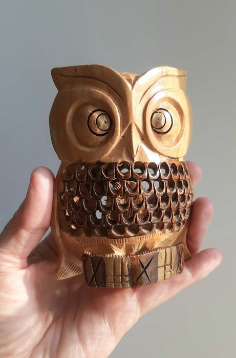 Коллекция статуэток сов