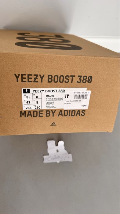 Adidas Yeezy 380 Blue Oat