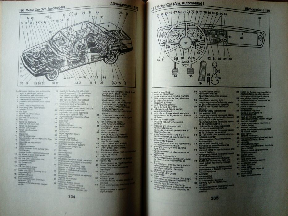 Илюстрован английско-български речник! Оксфорд издание!