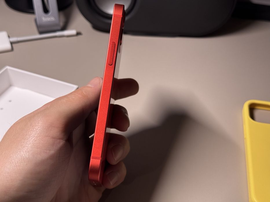 iPhone 12 mini red/rose 128gb cu cutie si doua huse premium