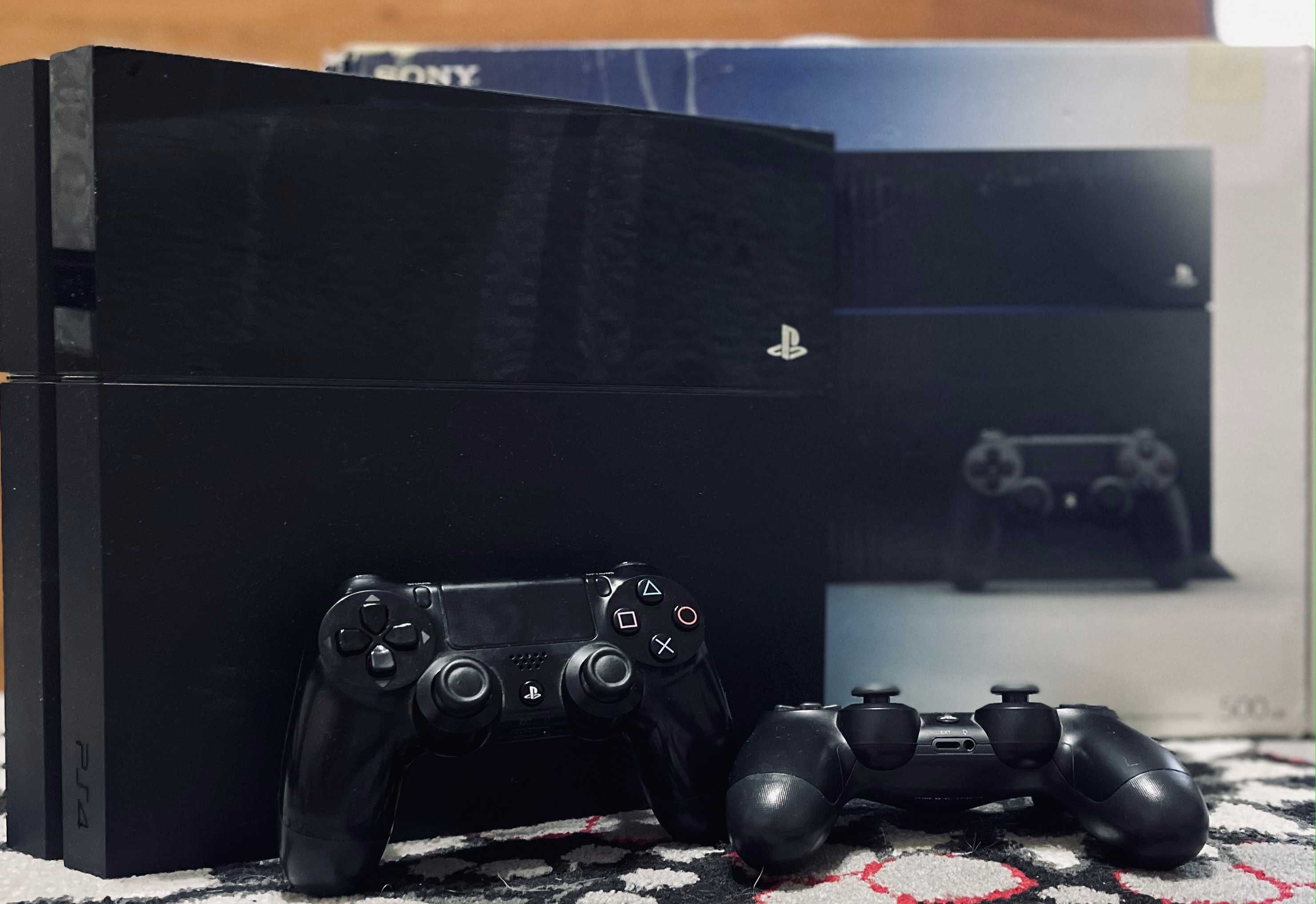 Playstation 4 FAT/500GB/Прошивка 10.50/6 официальных игр в подарок!: 300  у.е. - Приставки Ташкент на Olx