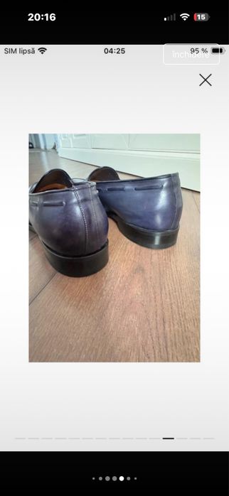 Pantofi Santoni superbi