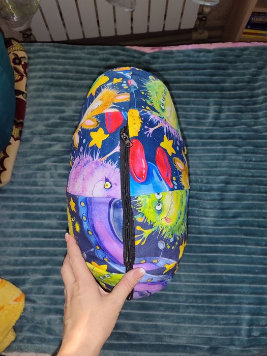 Круглые подушки пуфики для деток