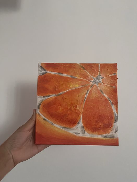 Pictura in acrilic