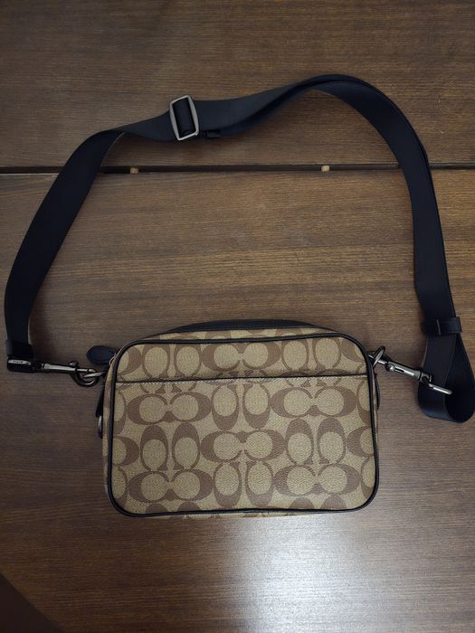 Разкошна, рядка, оригинална мъжка чанта Coach