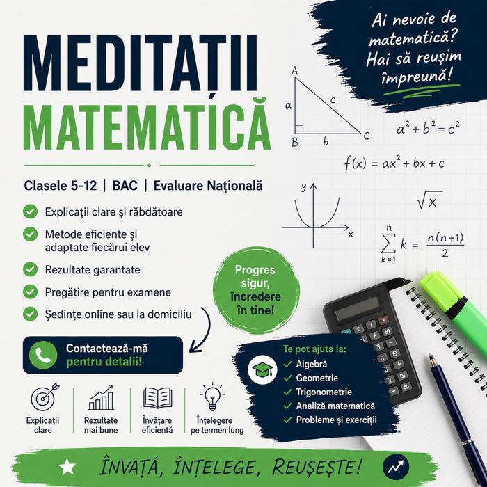 Meditatii Matematica
