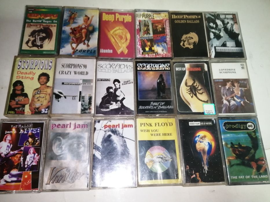Касети с Рок и метъл изпълнители