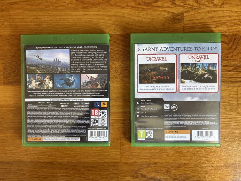 unravel si gta 5 pentru xbox one pret in descriere