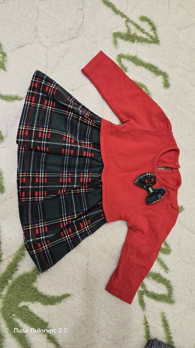 Детска коледна рокля