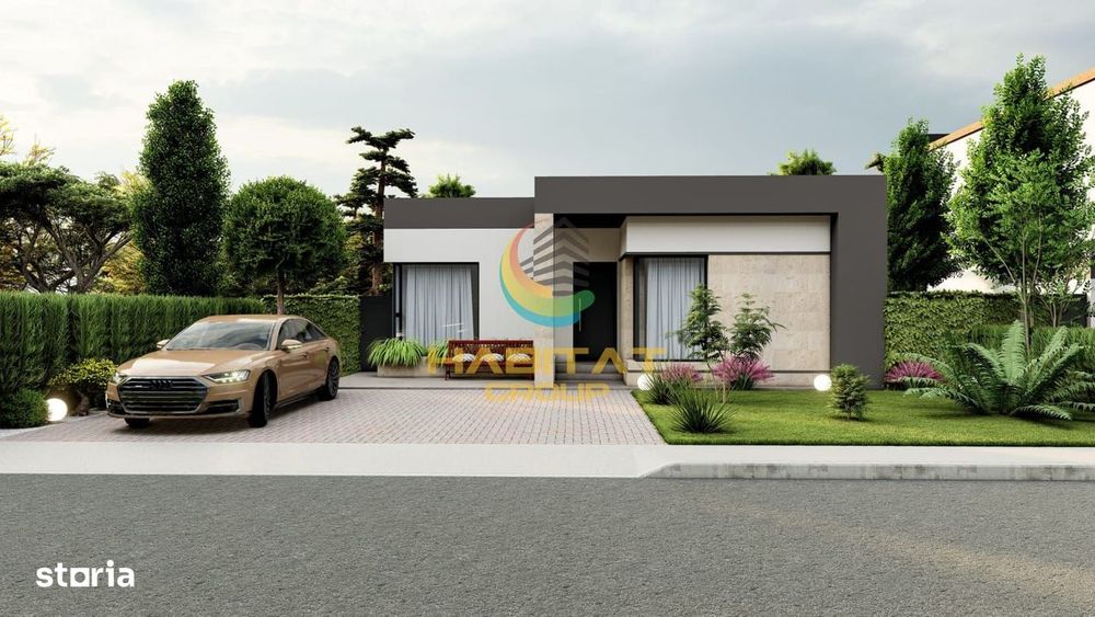 Casa in ansamblu rezidential / 4 camere / Berceni - Vidra