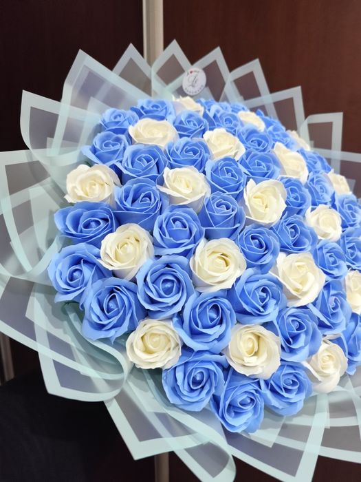 Buchet de trandafiri din săpun