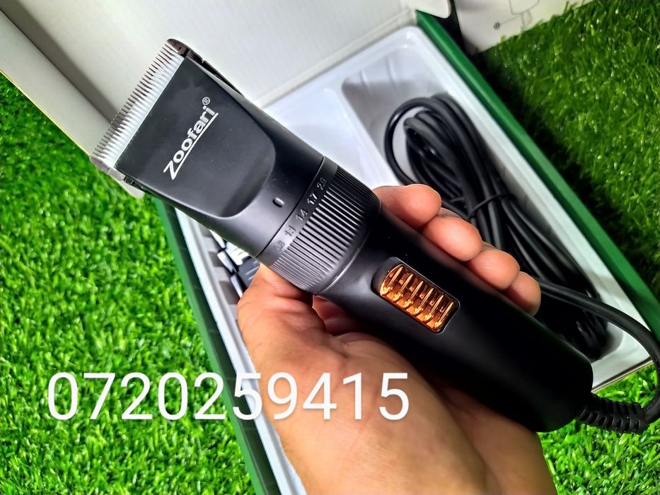 Masina De Tuns Animale Zoofari DC-98 Cu 4 Capete De Schimb