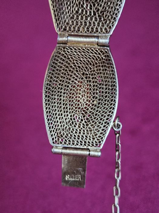 Сребърна гривна Стар Китай