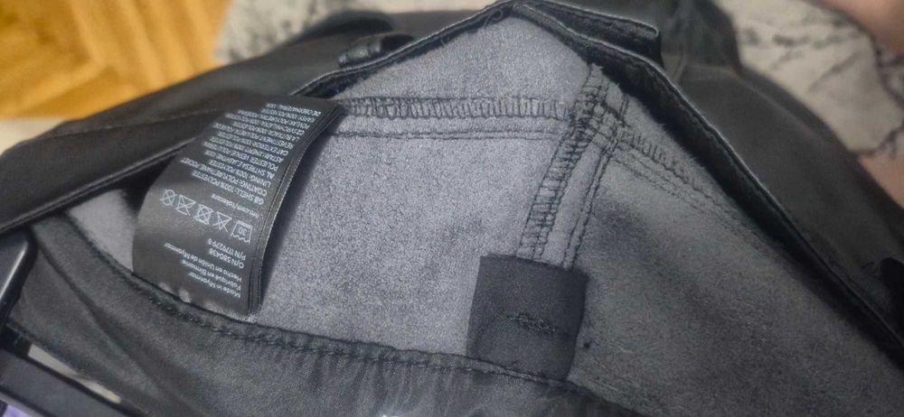 Pantalon imitatie piele H&M