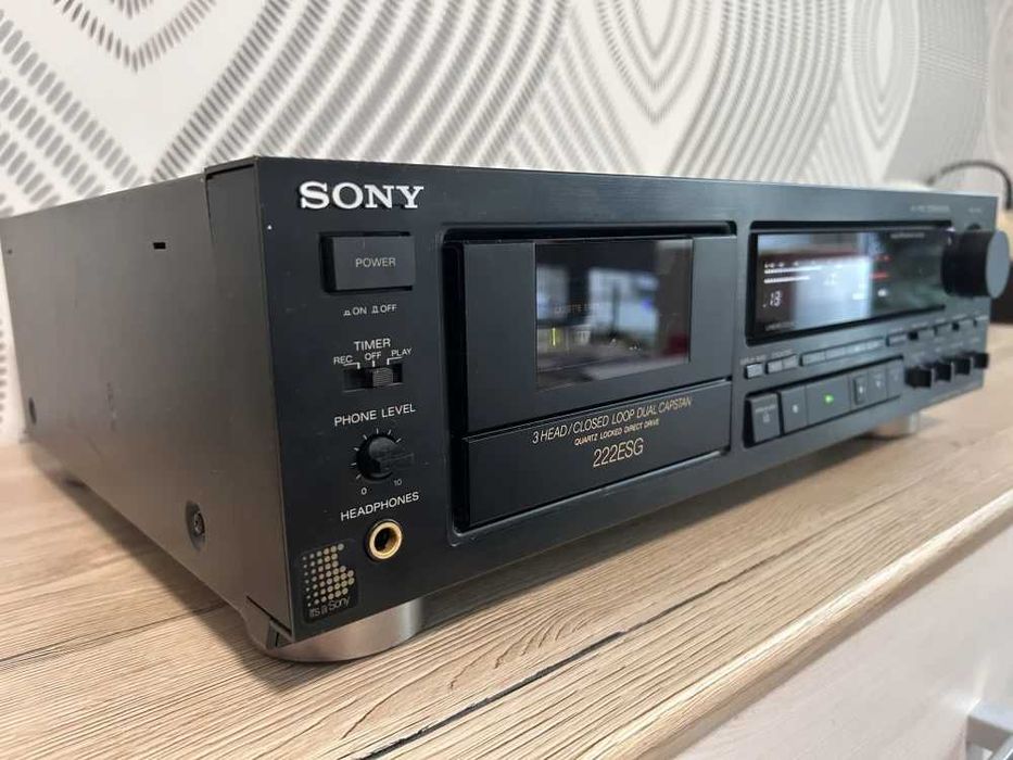SONY TC-K222ESG /TC-K850ES Casetofon Deck incl. telecomanda