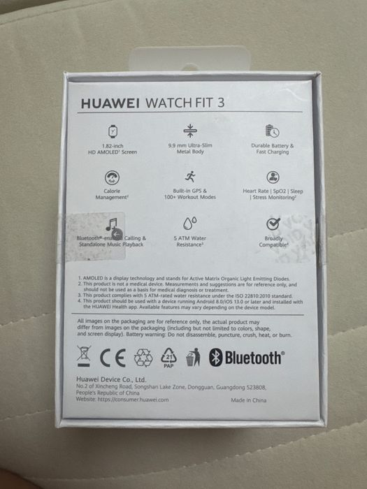 Продам Huawei watch fit 3