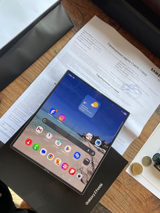 Samsung fold 6 silver