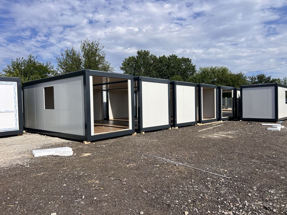 Container Modular din Panou Sandwich | Execuție Rapidă | Transport Asigurat