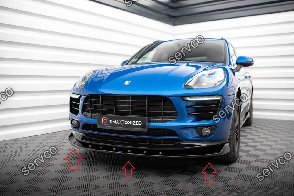 Pachet Body kit tuning Porsche Macan Mk1 2014-2018 v4 - Maxton Design