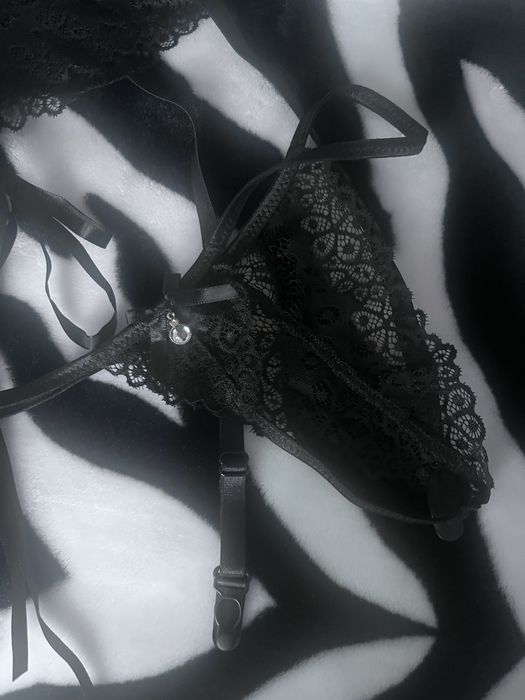 Set lenjerie intima dantela marime s/m