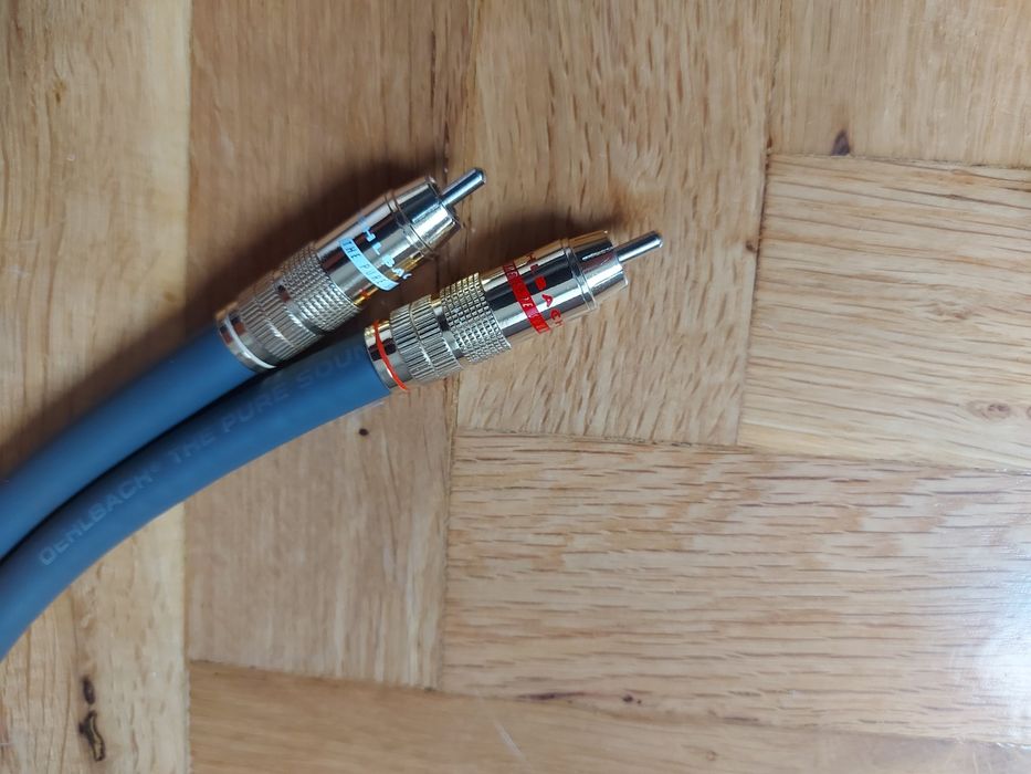 Oehlbach XXL Series 100 HPOCC Silver RCA-RCA - 1m