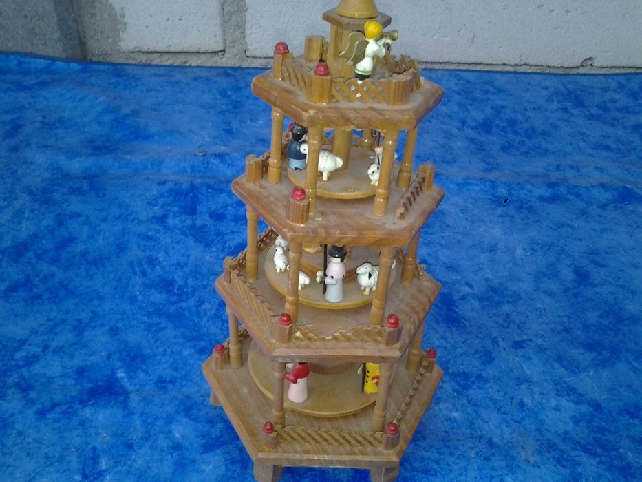 Turn Observatie | 30*15 cm | Set constructie din lemn | jucarie copii