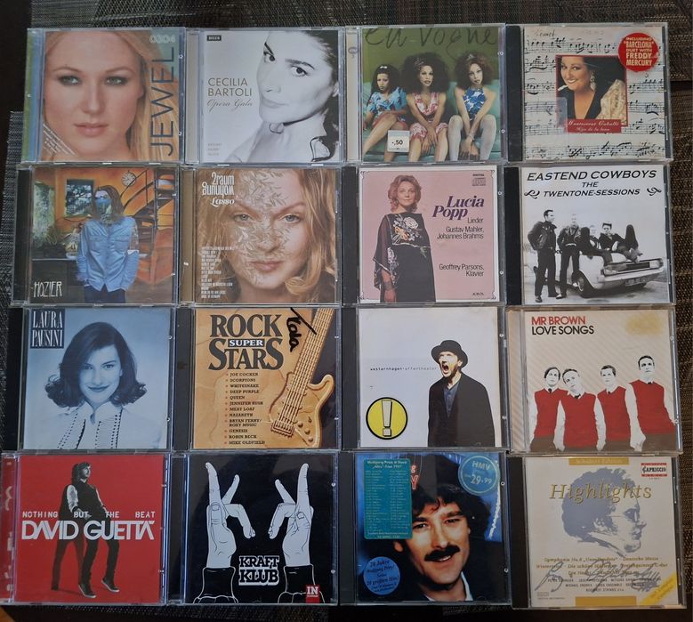 Продавам оригинални музикални дискове