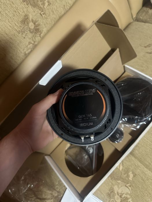 Sistem audio: Ground Zero GZIC 165.2 titanium nou nefolosit