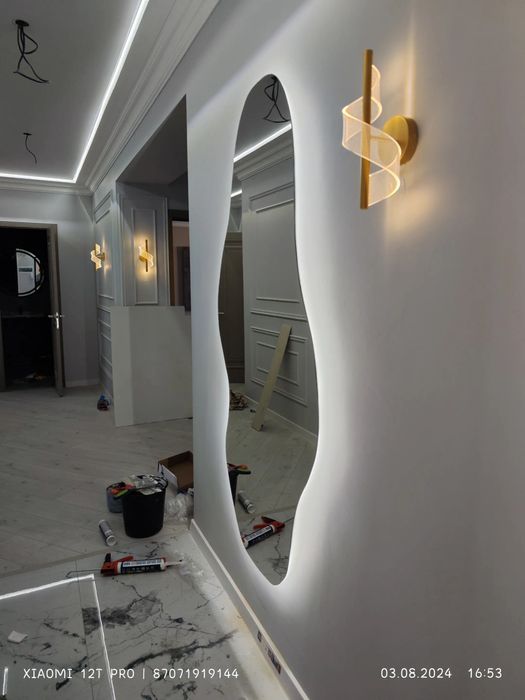 Зеркало с подсветкой.