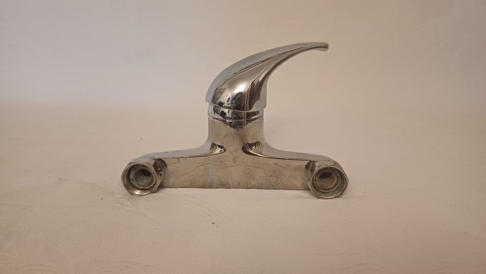 Baterie cromata cada/dus,  Bianchi, model clasic, cu monocomanda