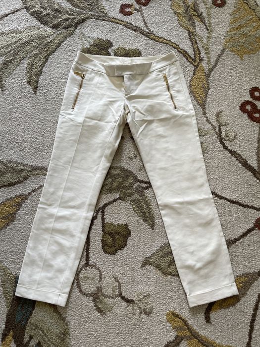 Pantaloni crem skinny Dsquared2