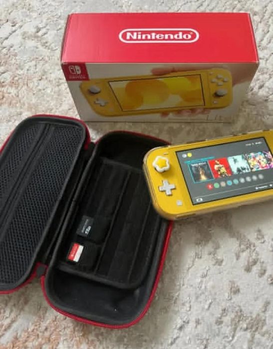 Nintendo switch lite прошитый 256 гб